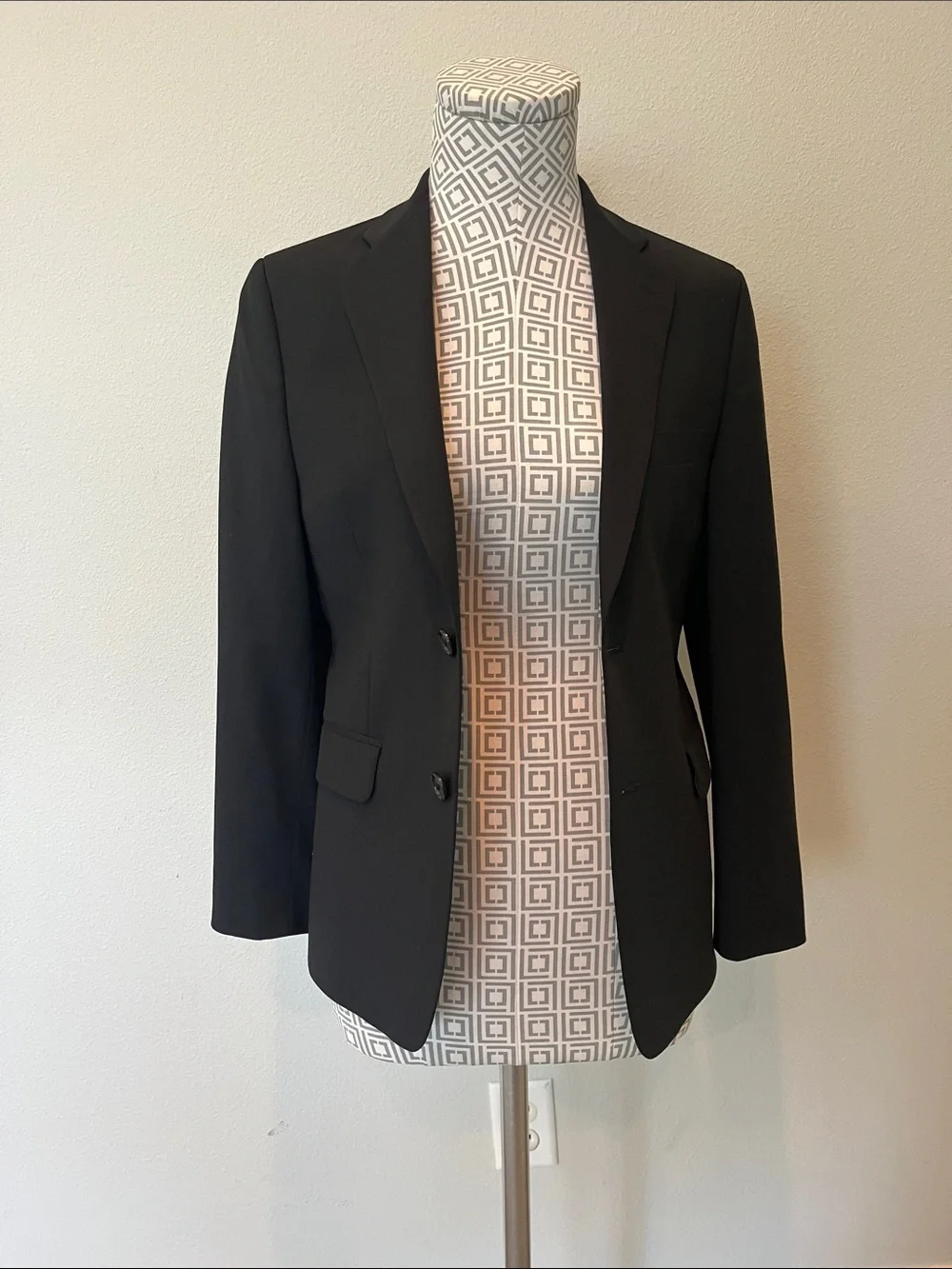 Nordstrom Boys Blazer - Two-Button Black Jacket